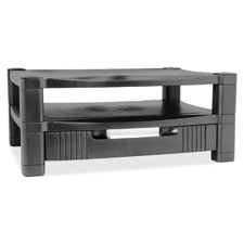 Kantek 2-Level Monitor Stand w/Drawer