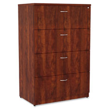 Lorell Essentials Srs Cherry 4-drawer Lateral File