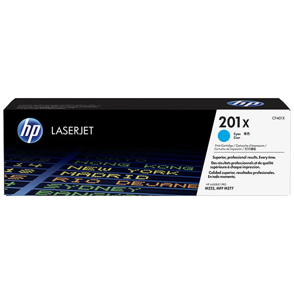 HP CF401X (HP 201X) Cyan OEM Toner Cartridge