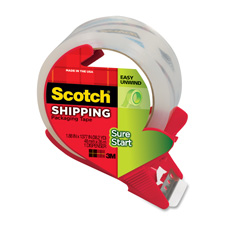 3M Scotch Sure Start Easy Unwind Packaging Tape