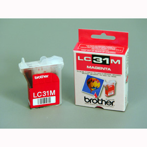 Brother LC-31M Magenta OEM Inkjet Cartridge