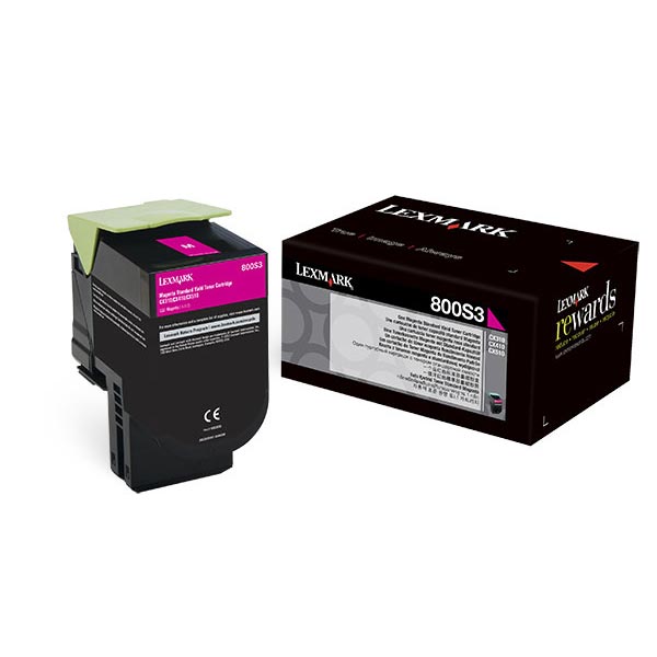 Lexmark 80C0S30 Magenta OEM Toner