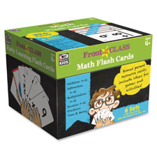 Carson Grades PreK-3 Math Flash Cards