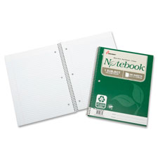 SKILCRAFT Single-Subject Recycled Spiral Notebook