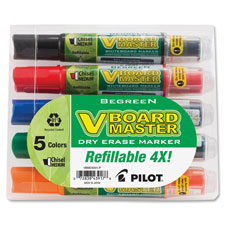 Pilot BeGreen Refillable VBoard Dry-erase Marker