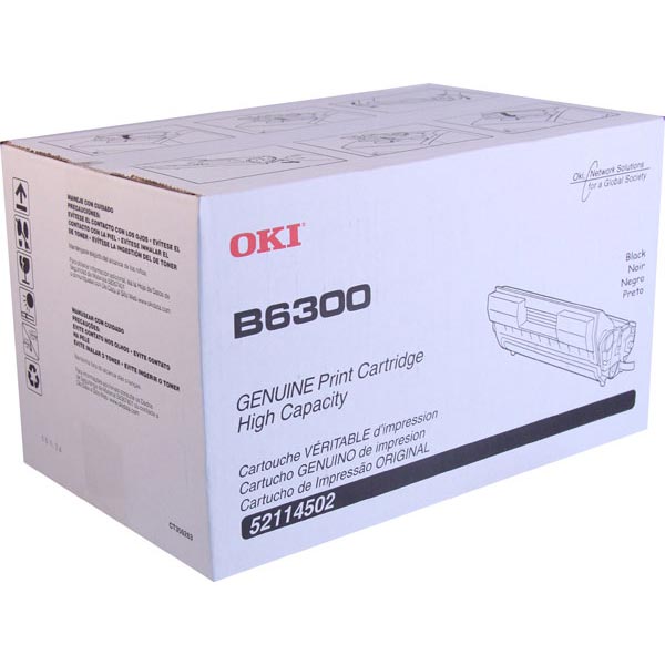 Okidata 52114502 Black OEM Toner Cartridge