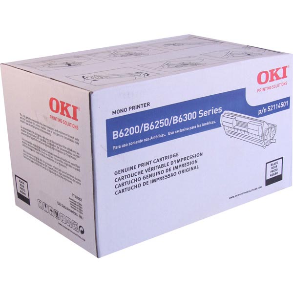 Okidata 52114501 Black OEM Toner Cartridge