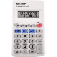 Sharp EL-240SAB Handheld Calculator