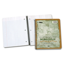 Tops Second Nature College Rule Spiral Notebooks