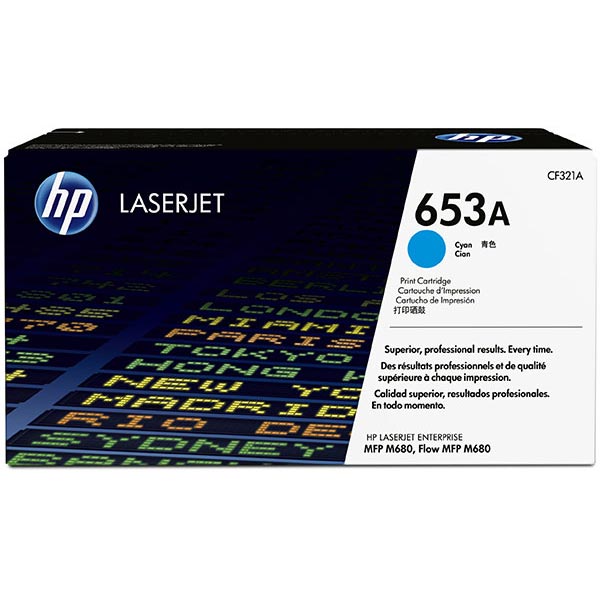 HP CF321A (HP 653A) Cyan OEM Toner Cartridge