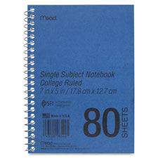 Mead Heavyweight Single Subject Notebook