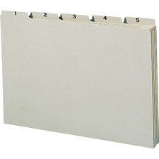 Smead 1/5-cut 1-31 Pressboard Daily Filing Guides