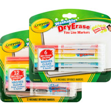 Crayola Washable Dry Erase Fine Line Markers