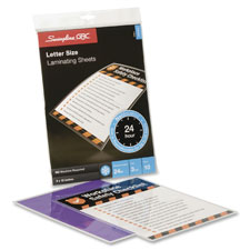 GBC NoMistakes Self-adhesive Laminating Sheets