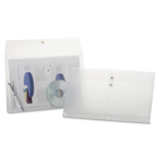 Pendaflex Legal Size Clear Poly String Envelopes