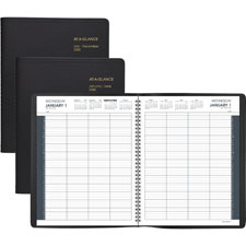 AT-A-GLANCE 8-Person Group Daily Appointment Book