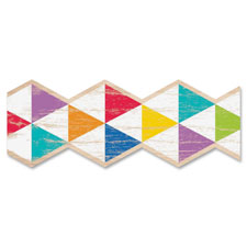 Creative Teaching Press Rustic Triangles Border