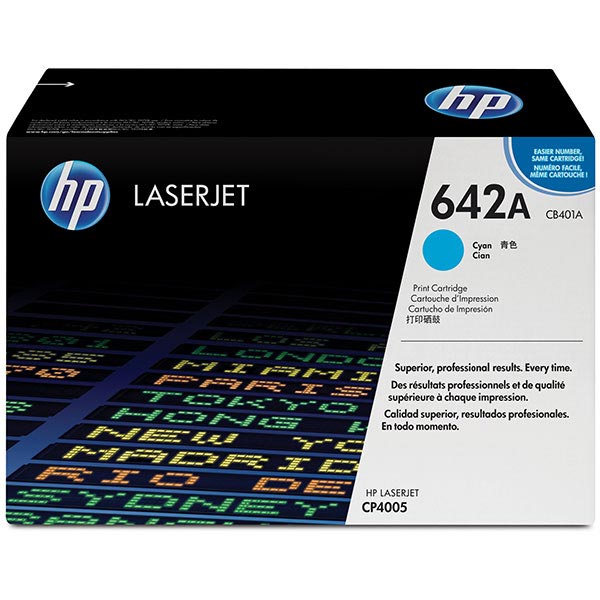 HP CB401A (HP 642A) Cyan OEM Toner Cartridge