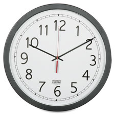 SKILCRAFT 16.5" Round Workstation Wall Clocks