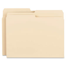 Smead 1/2 Cut Top Tab Manila File Folders