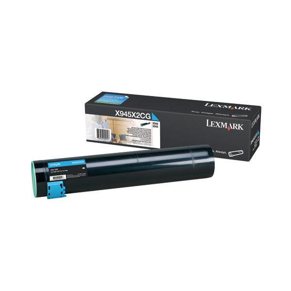 Lexmark X945X2CG Cyan OEM Toner Cartridge