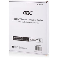 GBC EZUse 5 mil Thermal Laminating Pouches