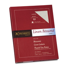 Southworth 100% Cotton Linen Resume Paper