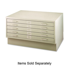 Safco 5-Drawer Steel Flat File