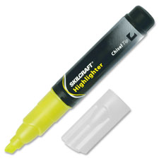 SKILCRAFT Lg Chisel Tip Fluorescent Highlighters