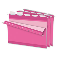 Pendaflex Ready-Tab Reinforced Pink Hanging Folder