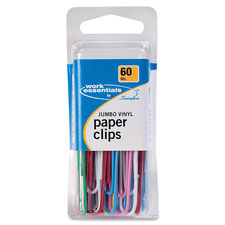 Swingline Jumbo Vinyl Paper Clips