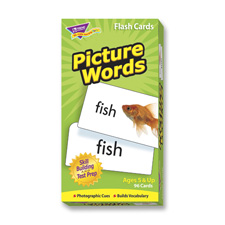 Trend Picture Words Flash Cards