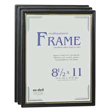 NuDell Easy Slide-In Document Frame