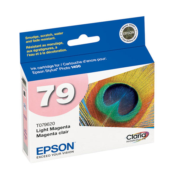 Epson T079620 (Epson 79) Light Magenta OEM Inkjet Cartridge