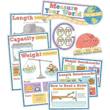 Carson Measure Your World Bulletin Board Set