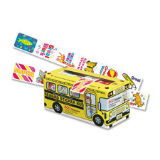 Pacon Self-adhesive School Bus Rewards Stickers