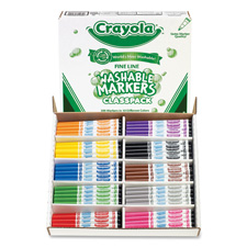 Crayola Fine Line Markers Classpack