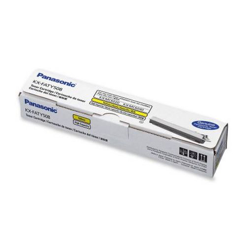 Panasonic KX-FATY508 Yellow OEM Toner Cartridge