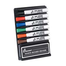 SKILCRAFT 6-Marker Dry Erase Kit