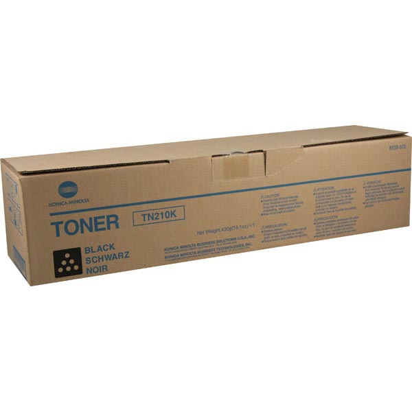 Konica Minolta 8938-505 (TN-210K) Black OEM Toner Cartridge