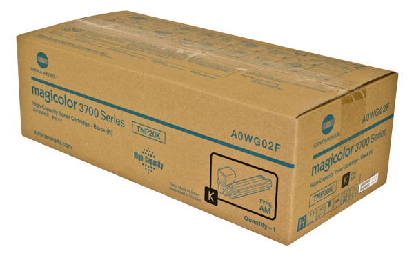 Konica Minolta A0WG02F Black OEM Toner Cartridge