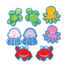 Carson Sea Life Cut-outs Bulletin Board Set