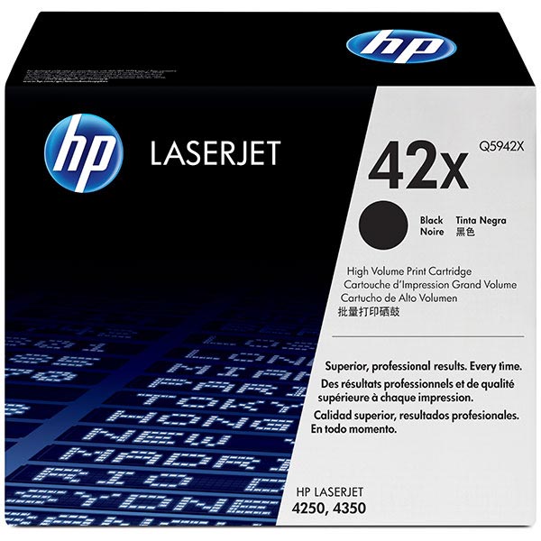 HP Q5942X (HP 42X) Black OEM Toner Cartridge