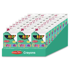 Charles Leonard Creative Arts 24 Crayon Display