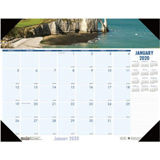 Doolittle EarthScapes Coastlines Monthly Desk Pad