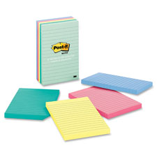 3M Post-it Marseille Lined Notes Value Pack