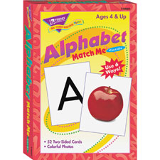 Trend Alphabet Match Me Flash Cards