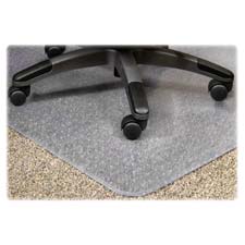 Lorell PlushMat Wide Lip Chairmat