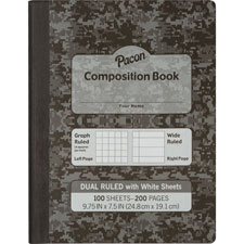 Pacon Dual Ruled Composition Book