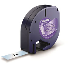 Dymo LetraTag Labelmaker 1/2" Plastic Labels